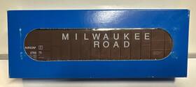 276075 E&c Shops 0135 Ho Scale Milwaukee Road 62ft Woodchip Gondola Car Kit #276075