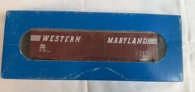 31057 E&c Shops 0305 Ho And Western Maryland 50ft Ps-1 Dd Box Freight Car Kit