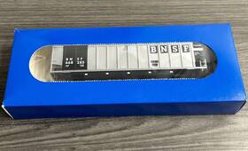0437-12 E&c Shops Ho Kit #0437-12 Johnstown Coalporter Bnsf #668285 Nib