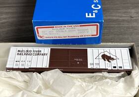 1007-2 E&c Shops Ho Kit #1007-2 52 Acf Double Door Boxcar Mccloud River #2312 Nos