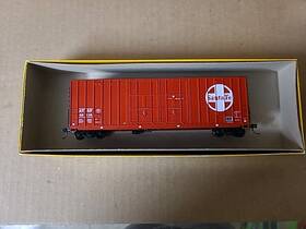 E&c Shops 1510-2 Roundhouse Ho Scale 50ft Hi Cube Box Car Santa Fe Atsf #46116