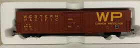 Erm-1412b Erm Ho R-t-r Inch Western Pacific Large Wp 62 Ft Boxcar #67035 Beer Car