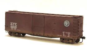 46246 Ertl Atlantic Coast Line Double Sheathed Boxcar Acl Ho Scale Crate Load