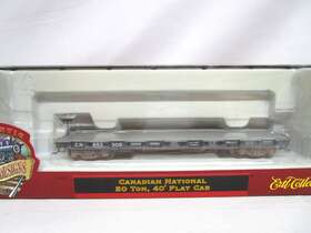652309 Ertl 4981 Ho Scale Cn Canadian National Flat Car #652309 Nos Sealed