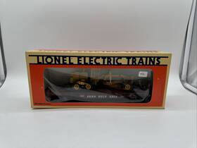6-16934 Ertl Lionel O Gauge Pennsylvania Flat Car With Die Cast Road Grader
