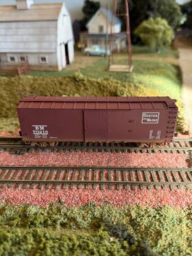 70215 Ertl Collectibles 4987 Ho Usra Double Sheathed Boxcar B&m 70215. #4987. Iob