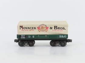 3-rail Ets Trains 421/b/bao O Gauge B&o Novacek And Bros. Covered Gondola #67825