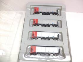 Fe-1304-2 Exact Rail Ho Johnstown Autoflood Coal Hopper Set Kglx