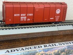 90051 Exactrail Baltimore And Ohio M-53 Inch B&o Wagontop Red Boxcar Ho Scale Platinum New