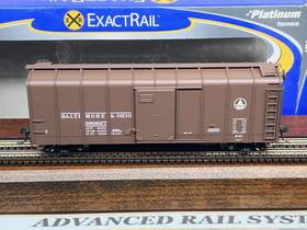 90052 Exactrail Baltimore And Ohio M-53 Wagontop Box Car - Ho Scale Platinum Series Rtr New Rare