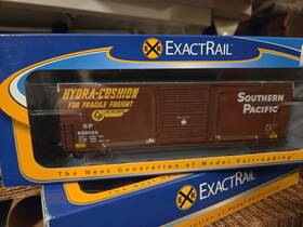 Ee-1001-7 Exactrail Ho Pc&f 6033 Cu Ft Box Car Southern Pacific #659505 Nib