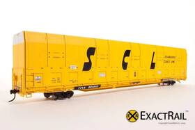 Ee-1202-2 Exactrail Ho Vert-a-pac Autorack Seaboard Coast Line Number Ttvx 802179 New