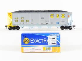 Ee-1303-21 Exactrail Ho Scale Evolution Csxt Csx 5-bay Hopper #360053 With Load