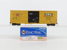 Ee-1401-43 Exactrail Ho Scale Evolution Series Fbox Ttx Plug Door Boxcar #505318