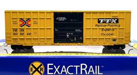 Ee-1401-7 Exactrail Ho Trinity 6275 Cu Ft Plug Door Box Car Ttx Fbox 505249