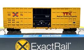 Ee-1411-5 Exactrail Ho Trinity 6275 Box Car Ttx Fbox 506209
