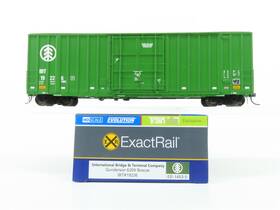 Ee-1453-5 Exactrail Ho Scale Evolution Train Life Ibt Single Door Box Car #19226