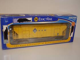 Ee-1712-1 Exactrail Ho Scale Adm Evans 4780 Cu. Ft. Hopper Uelx #30183