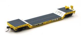 Ee-1752-2 Exactrail Evolution Ho Ttx Depressed Center Flat Car Qttx #130971