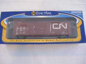 Ee-1802-6 Exactrail Ho Scale Inch Cn Series #ee-1802-6 #553529 Combo Box Car
