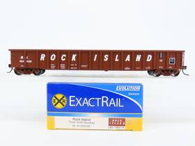 Ee-1901-4 Exactrail Ho Scale Ri Rock Island Thrall 2244 Gondola #180038