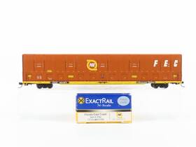 En-50504-2 Exactrail N Scale Fec/ttvx Florida East Coast Vert-a-pac #801154