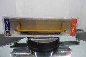En-51602-4 Exactrail N Scale #en-51602-4 Ttpx 806536 Trenton Works 68ft Bulkhead Flatcar