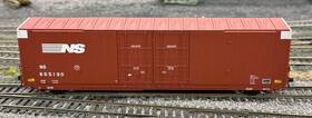 Ep-80309-4 Exactrail Ho Ns 60ft Greenville Double Door Boxcar #655190