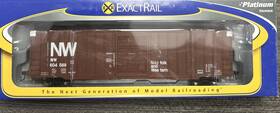Ep-80411-2 Exactrail Platinum Ho Berwick 7327 Box Car Norfolk And Western Nib
