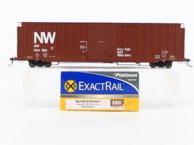 Exactrail Ep-80411-6 Ho Scale Platinum Nw Norfolk And Western Box Car #604580
