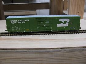 Ep-80503-2 Exactrail Platinum Ho Pc&f 62 Insul. Box Car Bn Burlington Northern