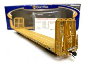 Ep-81152-10 Exactrail Ho Ttx Trenton Works 67ft-11 Bulkhead Flatcar Ttpx#806587