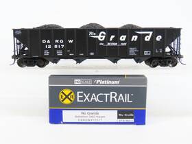 Ep-81460-3 Exactrail Ho Drgw Rio Grande Bethlehem 3483 4-bay Hopper Car #12517