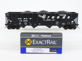 Ep-81460-5 Exactrail Ho Drgw Rio Grande Bethlehem 3483 4-bay Hopper Car #12530