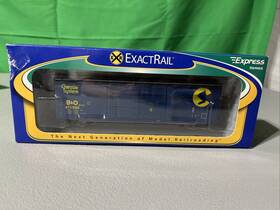 Ex-150004-1 Exactrail #475500 Express Ho Chessie System B&o Gunderson 5200 Cu Boxcar
