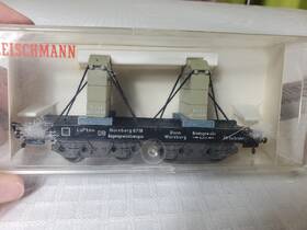 6718 Fleischmann 5596 H0 Freight Car Counterweight Nuremberg Db