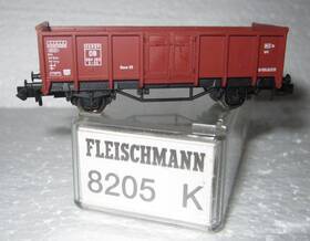8205k Fleischmann N Piccolo Db Gondola Wagon Coal Car Omm 55 Ep Iii Ovp Trix