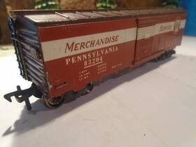 Fleischmann 83204 Ho Scale Steel Pennsylvania Merchandise Service No83204 Excellent Cond 5-65b-1