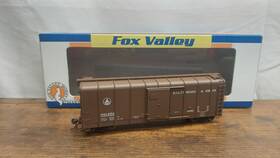 381452 Fox Valley 815083015946 Ho Scale #30314 B&o Early Kuhler Wagontop/flat Door Boxcar #381452