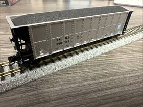 990356 Fox Valley 8318-6 Models N Scale Fvm Trinity Rd-4 Hopper Texas Utilities