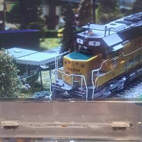 28425-01 Fox Valley Models Santa Fe Flexi-van Flat Car N Scale 291007