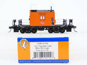 01740 Fox Valley Models 31153 Ho Scale Fvm Milw Milwaukee Road Transfer Caboose #01740