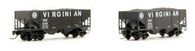 Zf325h Freudenreich Feinwerktechnik Z Feinwerktech Fr Two Virginian 55 Ton Canton Hoppers