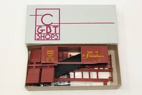 475326 Front Range Ho C&bt Shops Aar 40ft Double Door Box Car Union Pacific Up Kit