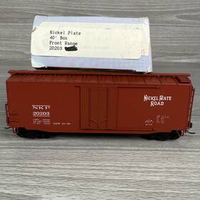 20203 Front Range Products Ho Scale Frp 40ft Box Car Nickel Plate Road Nkp Train