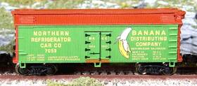 Ftb9202-1 Full Throttle Z Scale Banana Wood 34ft Rebuilt Reefers Ftb9202 Set #1 Nib