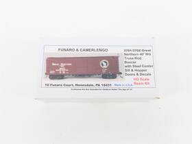 3702 Funaro & Camerlengo 3701/3702 Ho Scale And Kit Gn 40ft Box Car With Hopper Doors