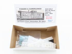 5030 Funaro & Camerlengo Hon3 And Kit #5030 Sr&rl Sandy River Rangeley Lakes Caboose