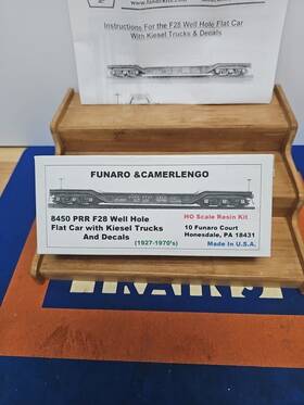 279-8450 Funaro & Camerlengo F&c Lmh 8450 Well Hole Flat Prr F28 Pennsylvania Depressed Kiesel Trucks