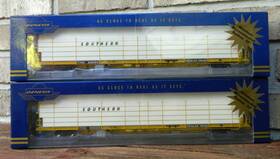 F89f Genesis 797534699403 Lot Of 2 Athearn Ho Scale Southern Railway Auto Rack Flat Cars